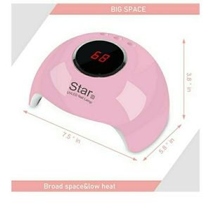 2 in 1 LED/UV nail lamp for gel manicures.💅